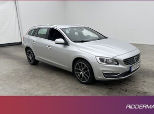 Volvo V60D4 AWD Summum VOC Värmare Skinn Sensorer Navi Drag 2018, Kombi