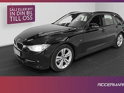 BMW 318 d Touring 143hk Sport line HiFi Dragkrok Sensorer