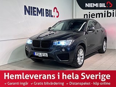 BMW X4 xDrive20d Steptronic SoV Drag Dvärm H/K Taklucka Navi