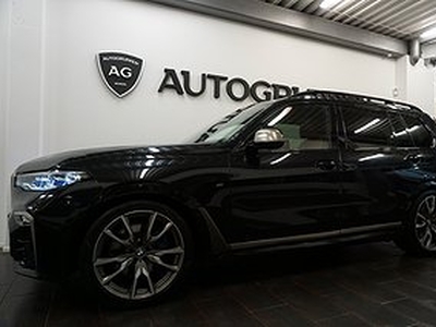 BMW X7 M50d M Sport 6-Sits Massage D Värmare DVD Laser UNIK