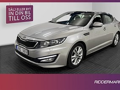 Kia Optima CRDi 136hk GLS Pano Infinity Värm Skinn Välservad