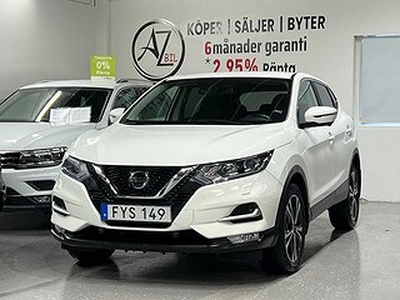 Nissan Qashqai 1.3 DIG-T DCT Euro 6 160hk KEYLESS GPS 360°kamera