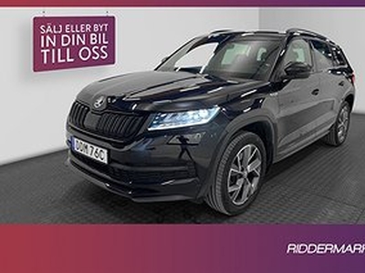 Skoda Kodiaq TSI 4x4 190hk SportLine 7-sits Cockpit Drag