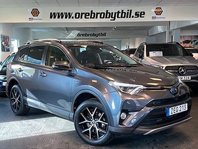 Toyota RAV4 Hybrid 2.5 Aut Drag 360 kamera M-värmare 197hk