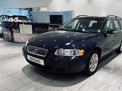 Volvo V70 2.4 CNG Kinetic Biogas *dragkrok *vinterhjul ingår