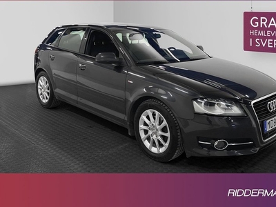 Audi A32.0 TDI S-Line Värmare Sensorer Halvskinn 2012, Halvkombi