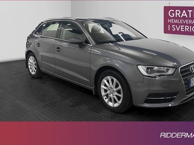 Audi A32.0 TDI S tronic Comfort Värmare Sensorer Drag 2013, Halvkombi