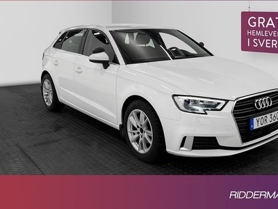 Audi A3Sportback TDI Proline Värm Sensorer Drag 2018, Halvkombi