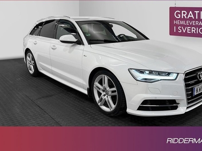 Audi A6Avant TDI Q S-Line Värmare Navi Sensorer Drag 2018, Kombi