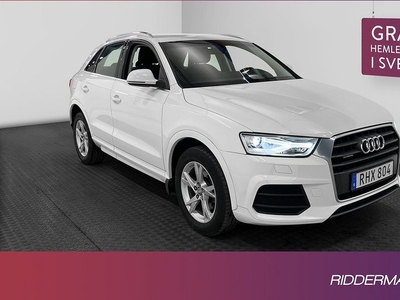 Audi Q3Quattro TDI Proline Sensorer Välserv 0,5l mil 2017, SUV