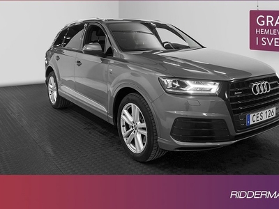 Audi Q7TDI Q S-Line 7-sits BOSE Cockpit GPS Värm Drag 2016, SUV