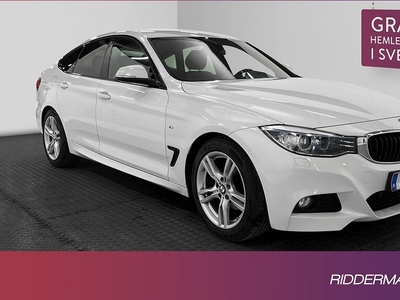 BMW 320d Gran Turismo M Sport Värmare Skinn PDC Drag 2016, Halvkombi