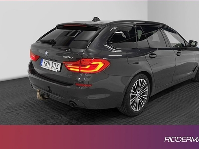 BMW 520d xDrive Sport Line Kamera Navi Välserv Drag Värmare 2019, Kombi