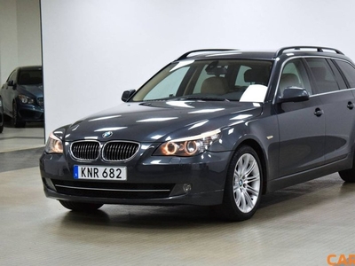 BMW 525d Touring Auto Läder P-Sensorer Drag R 2010, Kombi