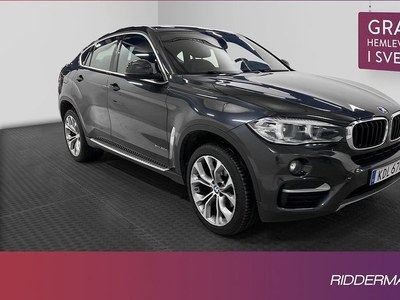 BMW X6xDrive Värmare Taklucka H K Navi Kamera Drag 2016, SUV