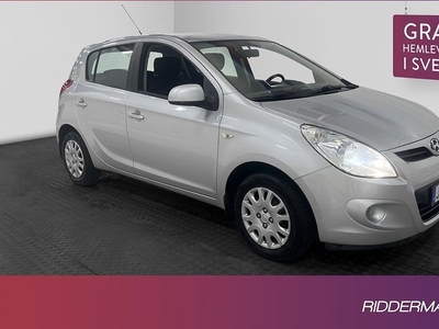 Hyundai i201.2 Manuell Låg Skatt Välservad 0,52l mil 2009, Halvkombi