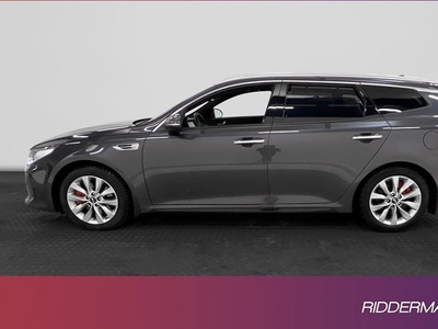 Kia OptimaSport Wagon GT Turbo Pano H K Skinn Välserv 2017, Personbil