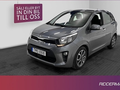 Kia Picanto1.0 MPI Advance Kamera Rattvärme Välservad 2021, Halvkombi