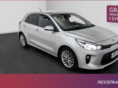 Kia Rio1.2 CVVT Advance Plus Kamera CarPlay Rattvärme 2018, Halvkombi