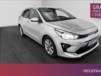 Kia RioT-GDI Advanced Kamera Carplay Rattvärm 2022, Halvkombi