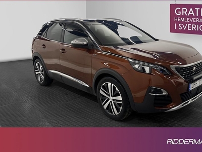 Peugeot 3008BlueHDi GT Värmare Kamera Drag Välservad 2018, SUV