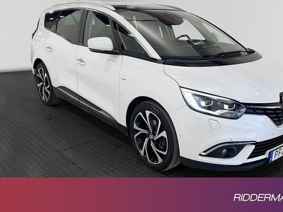 Renault GD GranScénic 1.6 7-sits Drag BOSE Skinn HUD 2018, Minibuss