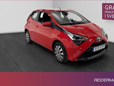 Toyota Aygo5-dörrar 1.0 VVT X-Play Kamera Välservad 2019, Halvkombi