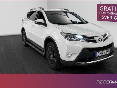 Toyota RAV42.2 4x4 Executive Kamera GPS Skinn Välserv 2014, SUV