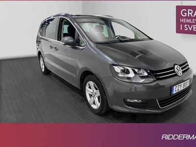 Volkswagen Sharan2.0 4M Premium 7-Sits Pano Värm Drag 2017, Minibuss