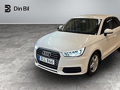 Audi A1 Sportback 1.0 TFSI | M&K-Värm | Nyserv | V-hjul | 95 hk