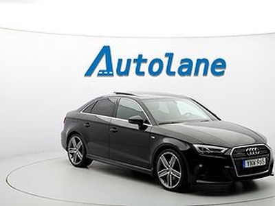 Audi A3 2.0 TFSI quattro S-Line, B&O, Panorama 190hk