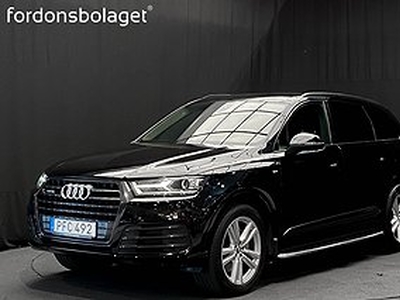 Audi Q7 3.0 TDI Quattro 218HK S-line / 7-Sits / DRAG