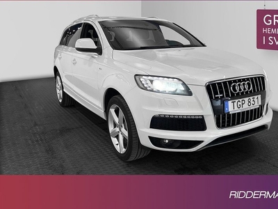 Audi Q7Quattro TDI V6 S-Line 7-sits Pano Navi Drag 2015, SUV