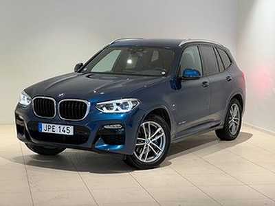 BMW X3 xDrive 30d, M-Sport, Navi, Drag, Läder, Adpt LED