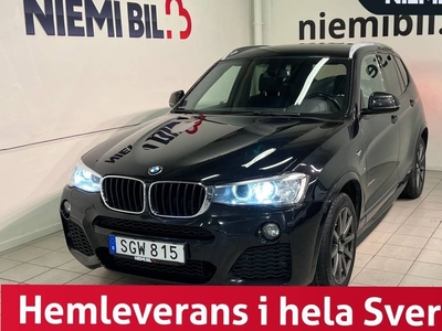 BMW X3xDrive20d Aut M Sport Navi Dvärm Drag HiFi Kamera SoV 2017, SUV