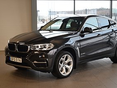 BMW X6 xDrive30d 258hk Svensksåld Navi Värmare Dragkrok