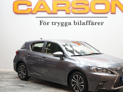 Lexus CT200h 1.8 Comfort Backkamera Navi Alcantara 2020, Halvkombi