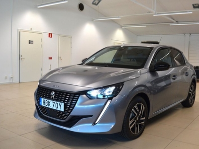 Peugeot 2081.2 PT Allure Aut 3Dcockpit 360 Kamera 2022, Halvkombi