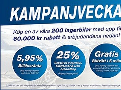 Renault Mégane E-TECH Equilibre 40kWh/130hk / Lagerbil / Privatleasing från 399