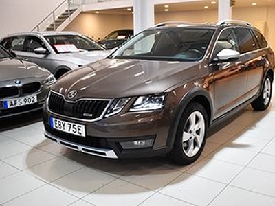 Skoda Octavia Scout 2.0 TDI 184hk Värmare Drag Canton V-Hjul