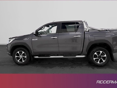 Toyota HiluxPremium 2.4 AWD Värmare Drag Skinn 1-Ägare 2017, Pickup