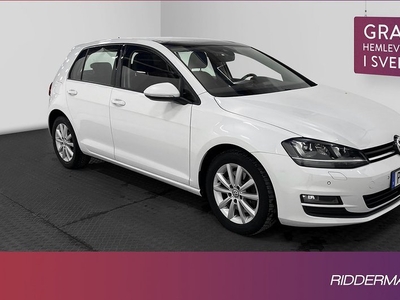 Volkswagen GolfTDI Premium Pano Värmare Kamera Drag 2017, Halvkombi