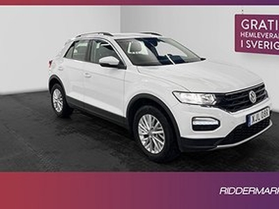 Volkswagen T-Roc 1.0 TSI 115hk CarPlay Sensorer Välservad