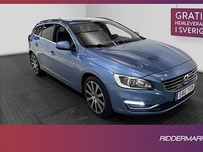 Volvo V60 D6 Plug-in Hybrid AWD 283hk Momentum VOC Skinn