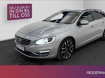 Volvo V60D4 Dynamic Kamera Navi Skinn BLIS Välservad 2017, Kombi