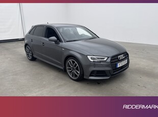 Audi A3 Sportback 35 TFSI 150hk S-Line Matrix Adaptiv-fart