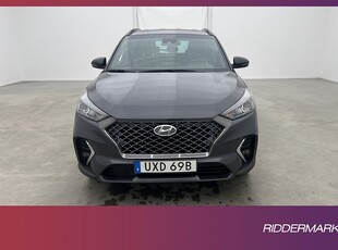 Hyundai Tucson 177hk N-Line Kamera Navi Halvskinn Rattvärme