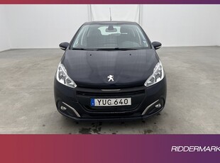 Peugeot 208 1.2 VTi 82hk Active Farthållare 0,41l/mil