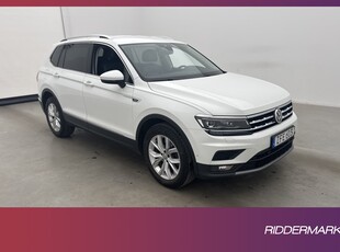 Volkswagen Tiguan Allspace 4M 7-Sit Värm Skinn Kamera Drag