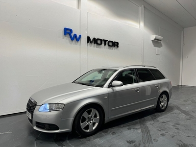 Audi A4 2.0 TDI Quattro 170hk S-Line Skinn Värmare Drag Navi